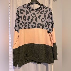 Hooded boutique sweatshirt